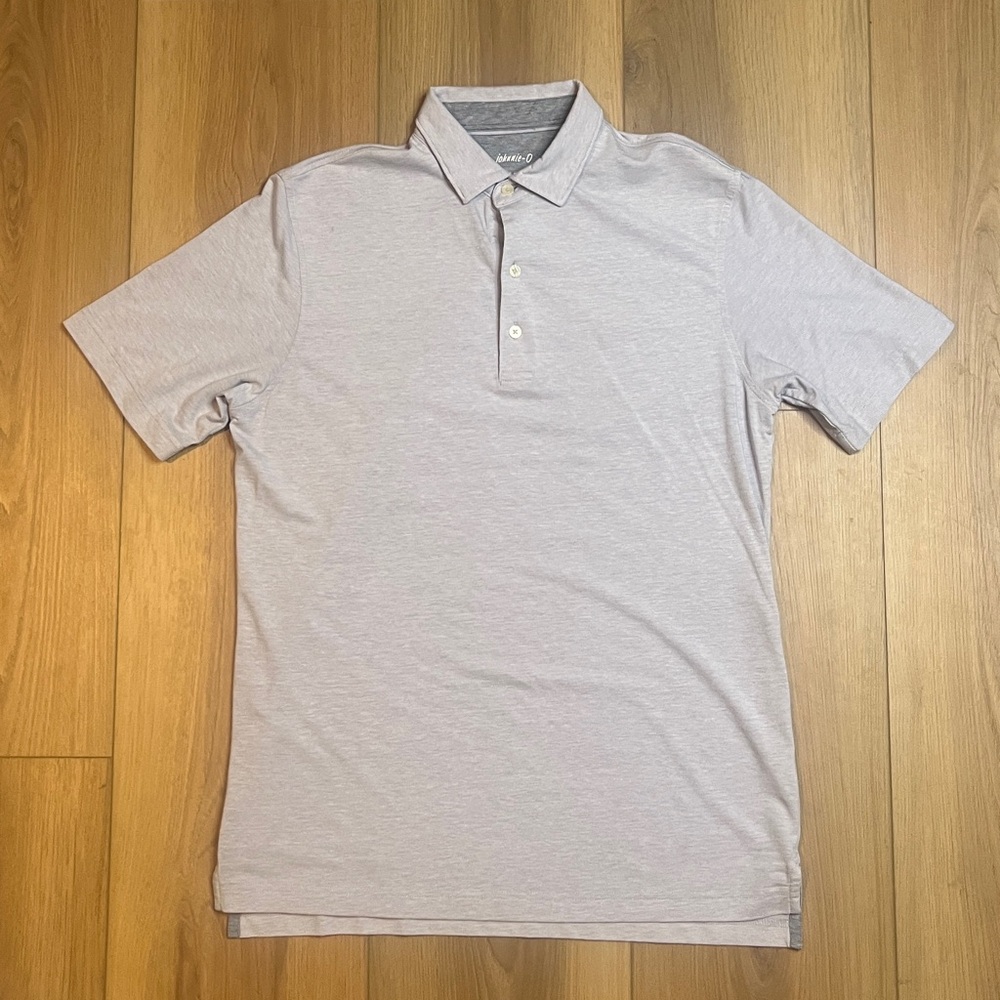 Johnnie-O Men's Classic Gray Polo Shirt